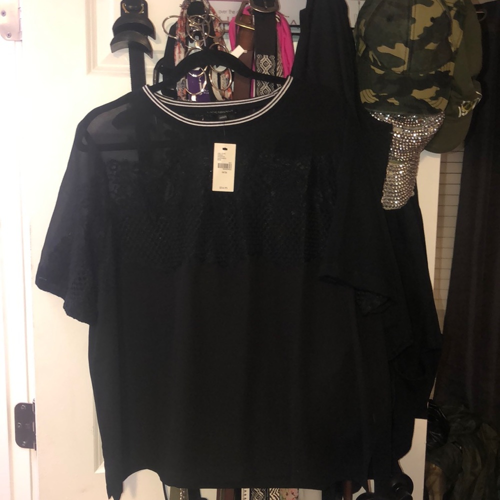 Sheer front Top!